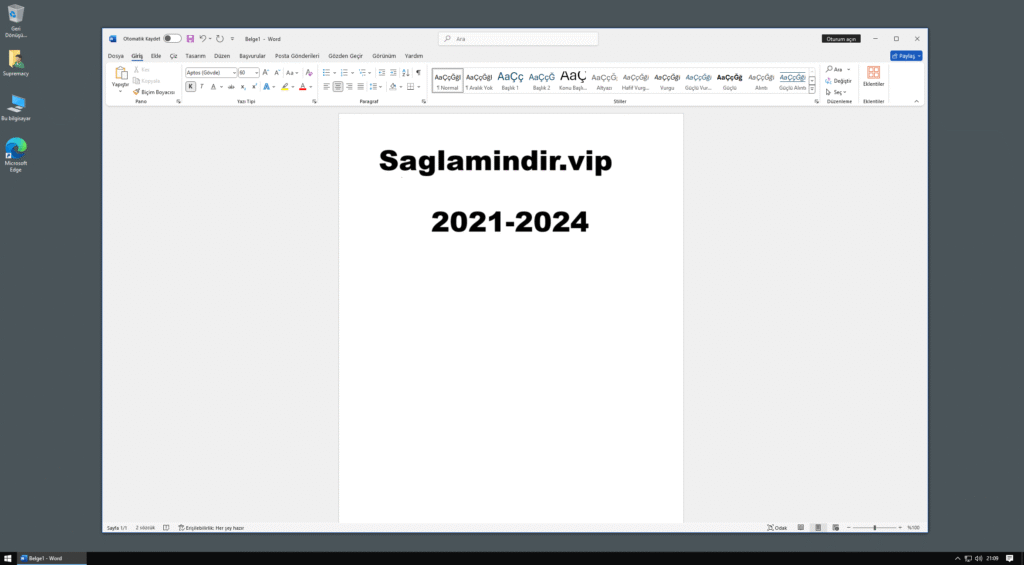 Microsoft Office 2024 Full Türkçe
