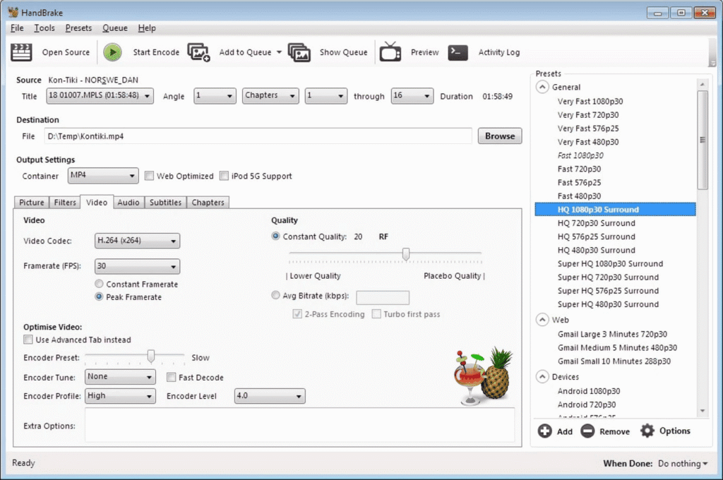 HandBrake Full Indir