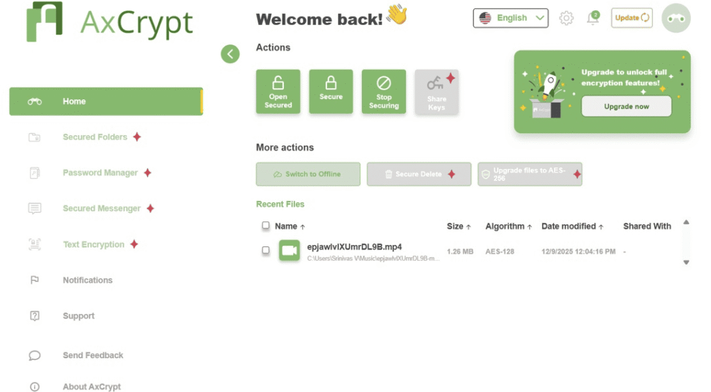AxCrypt Full Indir